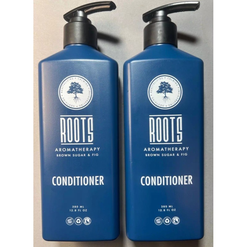 ROOTS Aromatherapy 2 Bottles ROOTS Aromatherapy CONDITIONER Brown Sugar &