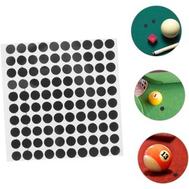 5 Sheets Billiard Billiard Black Spot Billiard Dot Stickers Snooker Dot Markers Pool Table Accessories Billiard Black Spots Locator Stickers Billiard Point Stickers Pool Table Dots (Black)