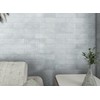 COLAMO Luxury Grey Peel and Stick Subway Tile Backsplash, Glossy