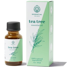 Tea Tree Essential Oil by Essential Delights - 100% Pure & Certified (1 oz.) | Pure Grade Distilled Tea Tree Essential Oil
