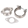42mm Wastegate Flange 2 Bolt to MVS V Band with
