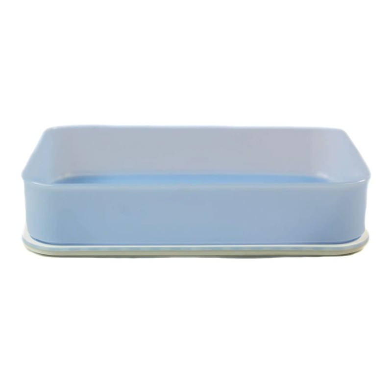 Tupperware Quadro Optimum Ultimo Storage Box 1.1 Litre Light Blue