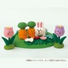 Deco Corporation Concombre ZCB-38929 Tulip-san Purple Size: Approx. W2.8 D1.8