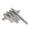5 Pcs M8 x 80mm 304 Stainless Steel Expansion Bolt