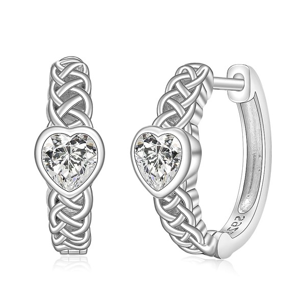 Celtic Knot Earrings Celtic Earrings for Women Sterling Silver Irish