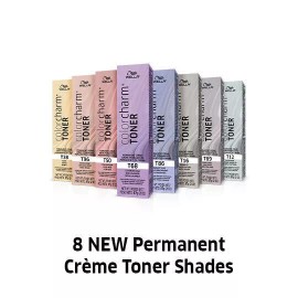 Wella (2pack) Wella Color Charm Permanent Cream Creme Toner 2oz (Choose Your Own) - T38 Ivory