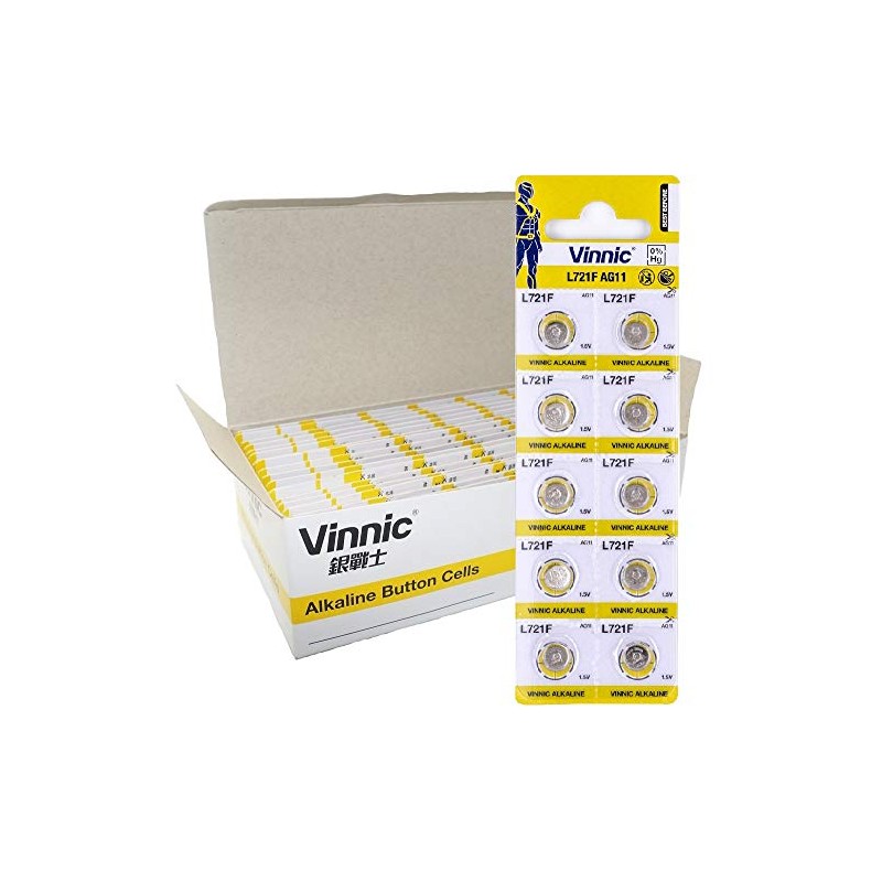 Divers Pack of 10 Vinnic L721F 1.5V Alkaline