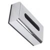 Electroplate Tissue Box Holder Container Storage Organizer Napkin Case for