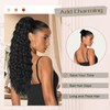 AISI BEAUTY Ponytail Extension Curly Drawstring Ponytail for Black Women