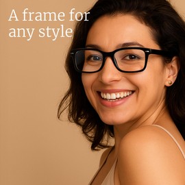 NOVIVON reading glasses Black 1.0