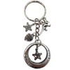 I Love you to the Moon and Back Keyring Just