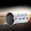 Qiilu Silenciador universal de motocicleta de 51 mm, el escape