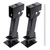 2PCS Swing Down Trailer Stabilizer Jacks - 7" Drop Leg,