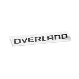 Reflective Concepts 2021-2022 Jeep Grand Cherokee L Overland Liftgate Emblem Overlay Decal Stickers - (Color: Carbon Fiber)