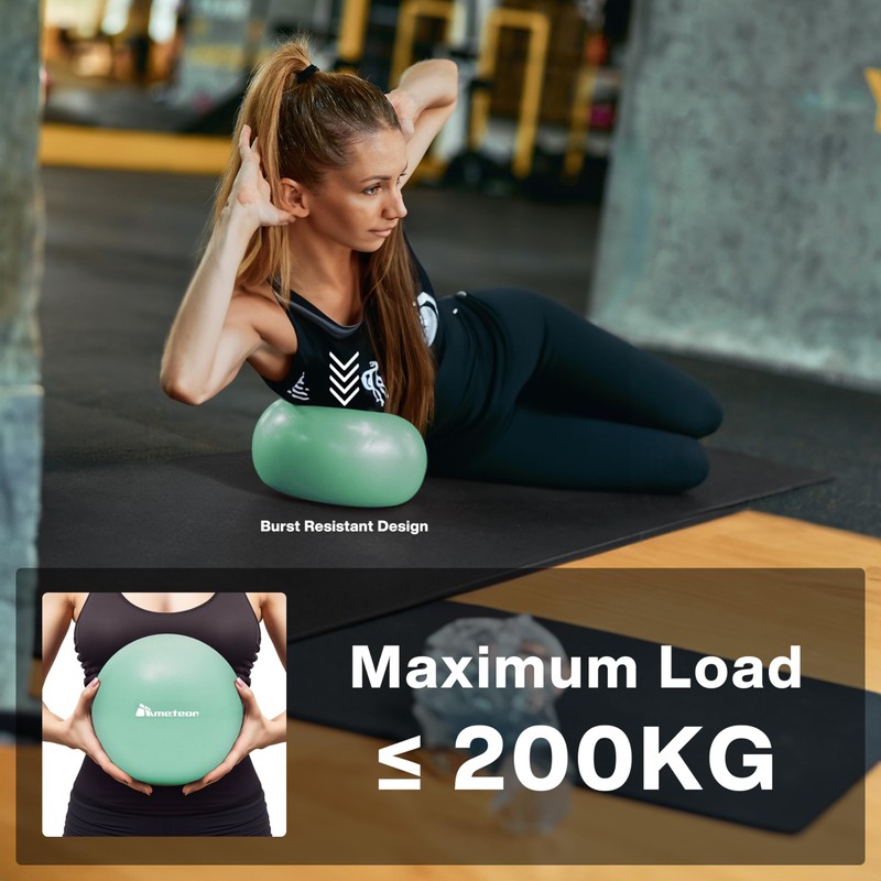 Meteor 25cm Mini Anti-Burst Pilates Ball – Small Exercise Ball