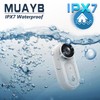 Muayb Mini Body Camera 1080P, Wearable Body Cam with 180°