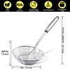 Anaeat Stainless Steel Spider Strainer Skimmer - Solid Kitchen Strainer