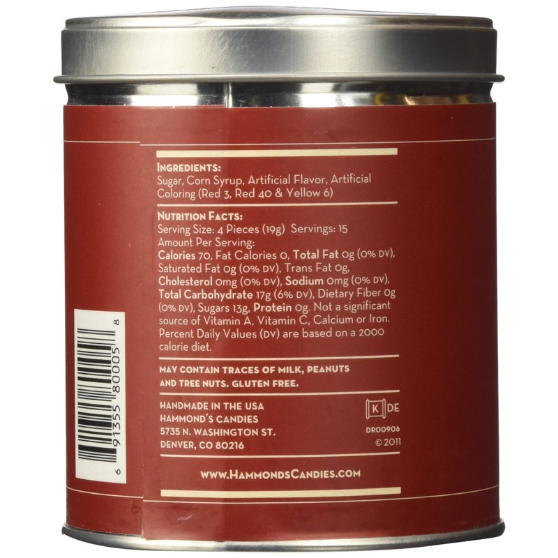 Hammond's Candies Cinnamon Drops