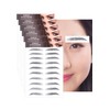 YOYO Eyebrow Seals Natural Waterproof Time-saving Long Lasting 60 Pairs