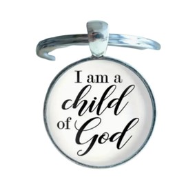 3 Nails 1 Cross Christian Keychain Easter Gift - Birthday Present - Jesus Keychain - Gifts for Mom Gifts for Dad Keychain for Mom Keychain for Dad (Child of God)