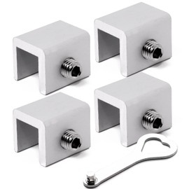Pstyle PST-092 Sliding Door Screen Stopper Lock Window Security Goods 0.6 inch (16 mm) Set of 4