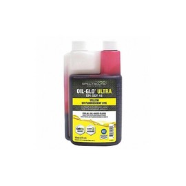 Spectroline OIL-GLO 20-P Fluorescent Leak Detection Dye, Glows Yellow