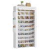 OYREL Shoe Rack 10Tier Large Capacity 50-56Pairs Beautiful Tall Shoe