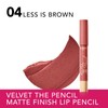 Bourjois Velvet The Pencil - 01 Nudifull Griffée, 3 g