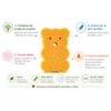 Esponjas de Baño para Bebé de Celulosa, Set de 4