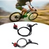 MEIJUN Bicycle Disk Brake Set Non Slip Front Rear Line