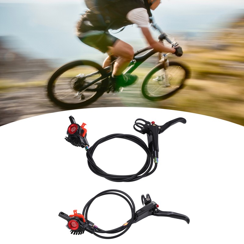 MEIJUN Bicycle Disk Brake Set Non Slip Front Rear Line
