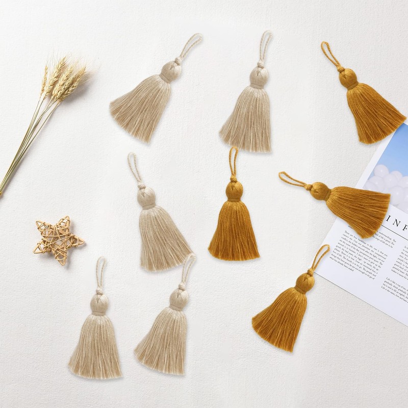 Pack of 20 Bookmark Tassels, Key Chain Tassels, Key Chain