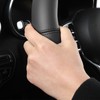 Steering Wheel Cover Nappa Leather Wrapped Wheel Protector Anti Slip