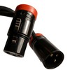 Milestock Low-Profile 3-Pin XLR Female to XLR Male Adjustable-Angle Cable