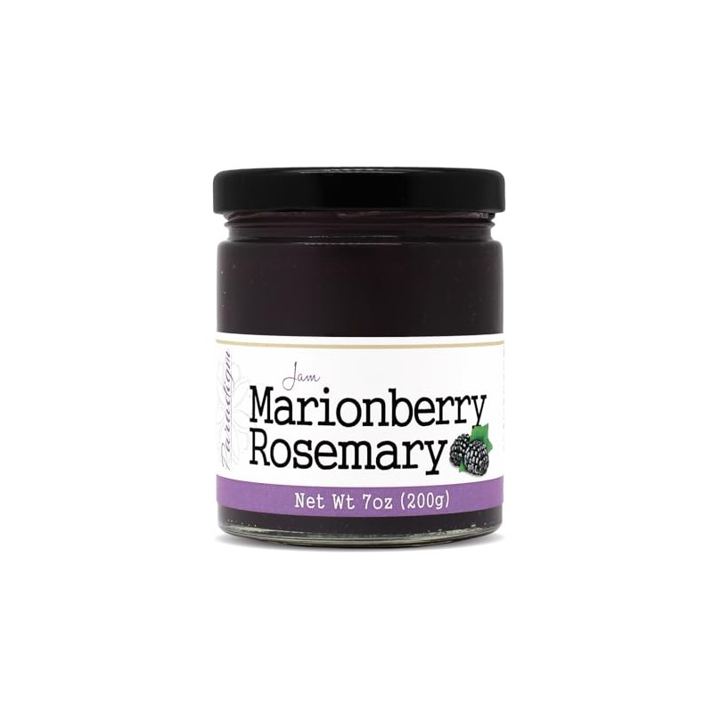 Paradigm Foodworks Marionberry Rosemary Jam, 7 Ounce