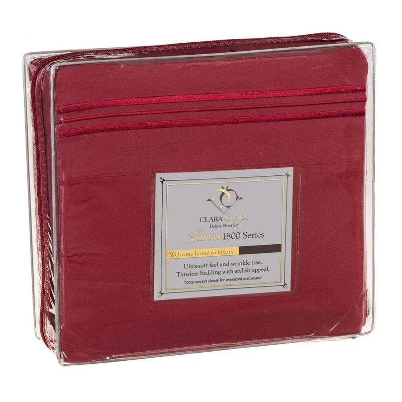 Clara Clark 1800 Series Bed Sheet Sets - Stay fit