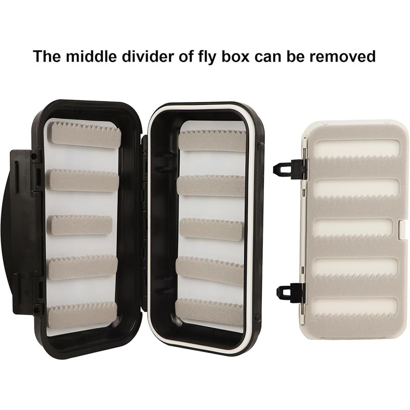 AIMALL Waterproof Fishing Tackle Box – Multi-Layer Fly Hook Storage