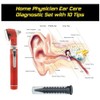 Med Students AU Professional Otoscope - LED Illumination, 3X Magnification,