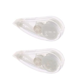 2Pcs Mini Cute Roller White Out Eraser School Office Stationery Correction Tape
