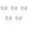 AED Trainer Pads, XFT 5 Packs Training Pads Replacement Trainer