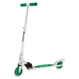 Razor A3 Kick Scooter for Kids - Larger Wheels, Front Suspension, Wheelie Bar, Lightweight, Foldable, and Adjustable Handlebars