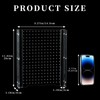 Fish Tank Divider, Transparent Acrylic Separator Plate with Suction Cups