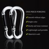munkees 2-Pack 8-Shaped Carabiner Clips Keychain, Spring Snap Caribeener, Aluminum