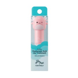 TONYMOLY x Squishmallows Archie Hyaluronic Acid Hydrating Lip Treatment Stick - Lip Balm for All Skin Types with Hyaluronic Acid, Plumping Benefit - 0.49 oz,