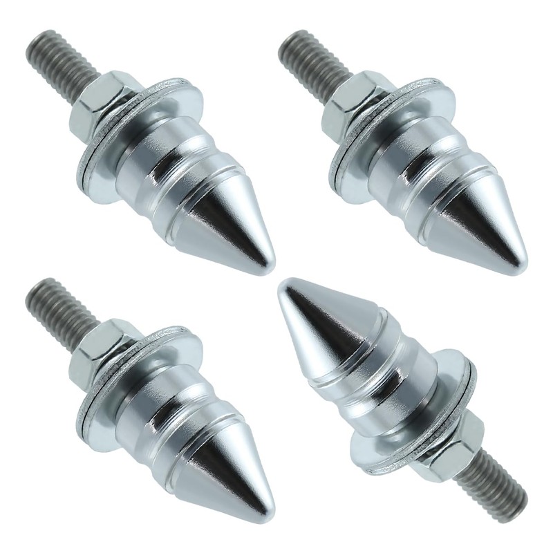 Bashineng Spike License Plate Screw Fasteners Kit License Plate Bolts