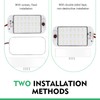 yorpyep 2 PCS Car Dome Light, 48LED Ultra-thin Adjustable High-brightness