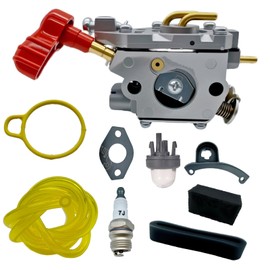 Mikatesi 753-08517 Carburetor Kit with Air Filter Spark Plug kit for Craftsman 316791650 316791770 41AR27AV791 for MTD 41BS2BVG799 41BS2HBC799 for Troy-Bilt TB27BEC TB27BH TB27VH Leaf Blower