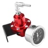 Car Fuel Control Valve, Universal Aluminium Adjustable for Fuel Pressure