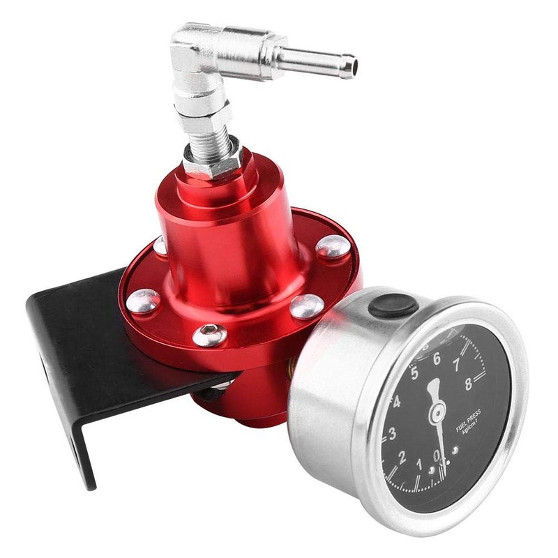 Car Fuel Control Valve, Universal Aluminium Adjustable for Fuel Pressure
