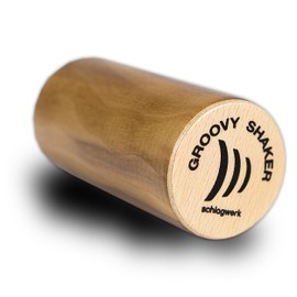 Schlagwerk SK50 Groovy Shaker - Handgefertigtes Rhythmusinstrument aus Holz - kompakter Percussion Shaker für Profis und Einsteiger - Made in Germany